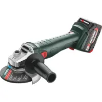 Metabo Kulmahiomakone W 18 L 9-125 Quick 2 x 5,2Ah Li-Power