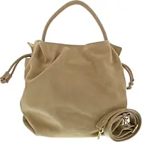 Hey Marly Cool Companion Suede Bucket-laukku Nahka 38 cm Ruskea