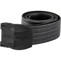Salvimar Snake Elastic Weight Belt Eco Nylon Buckle Musta