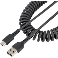 StarTech.com – 20in USB A to C Charging Cable Coiled (R2ACC-50C-USB-CABLE)