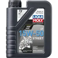 Liqui moly Moottoriöljy 4-tahti 15W-50, 1 l 15W-50 STREET, 1 L