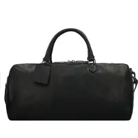Jack kinsky Porto Viikonloppukassi Nahka 55 cm Musta