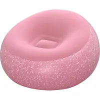 Bestway 75155, Vaaleanpunainen, Vinyyli, Velour, 100 kg, 1220 mm, 1220 mm