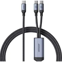 JOYROOM Speedy Series S-A21 2in1 USB-C - USB-C / USB-C cable 100W 1.5m - black