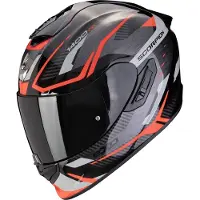 Scorpion Exo-1400 Evo II Air Accord Harmaa/Punainen unisex, size 2XL