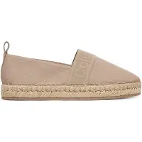 Calvin Klein Oblique Espadrille Webbing - Beige - 38