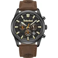 Timberland Miesten kello TDWGF0009603 Classic Musta/Nahka Ø45 mm