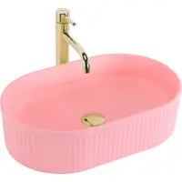 REA Vanda Bubble Gum Matt työtasoinen pesuallas