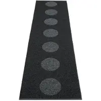 Pappelina Vera 2.0 matto 70x360 cm Black