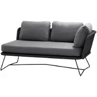 Cane-Line Horizon 2-Pers. sohva vasen moduuli sis.. Grey Nat