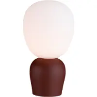 BELID Buddy pöytävalaisin Mörk Roststruktur / Opalglas G9