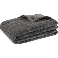 Artwood , Posh päiväpeite 260x260 cm Washed Black