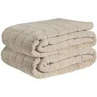 Artwood Posh päiväpeite 260x260 cm Beige