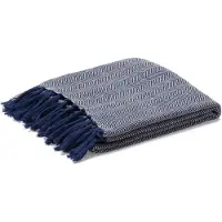Etol Design Fishbone huopa sininen
