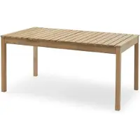 Skagerak Plank ruokapöytä 160x90 cm tiikki