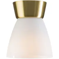 BELID Bizzo Plafond D165 messinki/Opal lasi