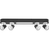 Ledvance LED- Neptune, 4 spottia, musta Neptune, Musta, Olohuone/ruokailutila, Metalli