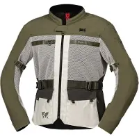 IXS Venture-Bigair 1.0 Tekstiilitakki Harmaa/Oliivi Miehet, size XL