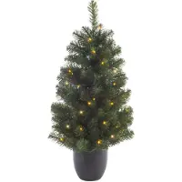 Imperial LED 120 cm joulukuusi ruukussa
