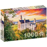 Enjoy Puzzle ENJOY Neuschwanstein Castle in Autumn, Germany 1000p palapeli