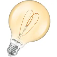 Osram Vintage 1906 Globe 95 Heart E27 806lm 2200K filament himmennettävä led lamppu