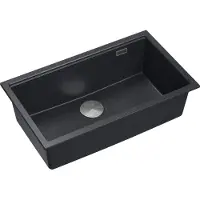 Quadron Logan 110 Black Metallic graniittitiskiallas