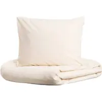 Homla Pussilakana | DEFLA | pesty puuvilla beige | 140x200 + 1*50x60 cm | 734595