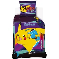 Carbotex Pokémon Electric vuodevaatesetti, 140x200 cm