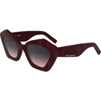 Karl Lagerfeld Aurinkolasit - - KL6199S - Akryyli - Burgundi (Punainen) - Neliö 53/21/140