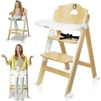 Lionelo Floris Home Highchair Kultainen