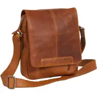 The Chesterfield Brand Wax Pull Up Crossbody-laukku Nahka 22 cm Ruskea