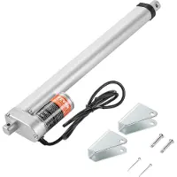 Vevor Lineaarinen toimilaite 12 V 12 tuuman suuri kuormitus 330 lbs/1500 N 0,19"/s IP54 suojaus