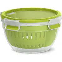 EMSA N10722, Laatikko, Pyöreä, 1,1 L, Läpinäkyvä, Saksa, 167 mm