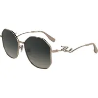Karl Lagerfeld KL358S N 57/16/140 Aurinkolasit Rose gold Metalli NAISILLE KL358S N