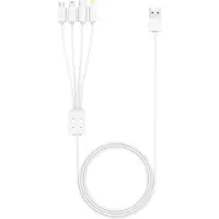 XLayer Octopus 4-IN-1 -multi-USB-latauskaapeli OCTOPUS USB-LAT.KAAP. 1,5