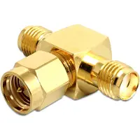 DeLOCK – SMA jack > SMA plug > SMA jack T-shape (88711)