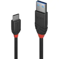 Lindy 36914 USB cable USB 3.2 Gen 1 (3.1 Gen 1) 0.15 m USB C USB A Black (36914)
