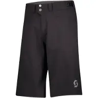SCOTT Trail Flow Loose Fit -shortsit pohjallisilla Musta