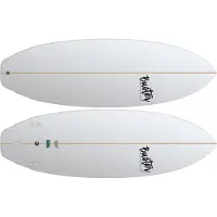 Buster Fx Type Riversurfboard white Koko 5'0
