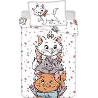 Jerry Fabrics Puuvillaiset lasten vuodevaatteet 100x135 "kissa Maria"