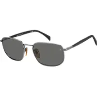 David Beckham DB 1143/S 57/20/145 Tumman ruteniumin metallikehykset MIESTEN Aurinkolasit DB 1143/S