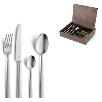Amefa Ventura 1924 24-piece cutlery set in wooden box