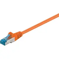 Pro CAT 6A patch cable S/FTP (PiMF) Oranssi - Oranssi - 3m