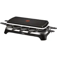 Tefal - Raclette Grilli Inox&Design Musta