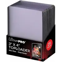 Ultra pro Toploader With Black Borders (25pcs)