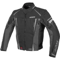 Büse Miles Tekstiilitakki Musta/Harmaa Miehet, size XL