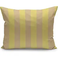 Skagerak Barriere koristetyyny 60x50 cm Lemon/hiekka Stripe