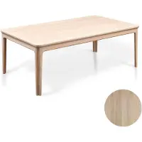 Skovby Sm205 sohvapöytä tammi massiivipuu valkoöljy 135X77X47Cm