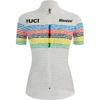 Santini Uci 100 Champion Lyhythihainen Pyöräilypaita