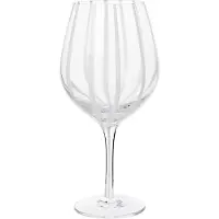 Broste Copenhagen Stripe punaviinilasi 65 cl Clear-white stripes